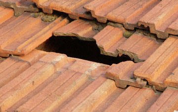 roof repair Brynllywarch, Powys